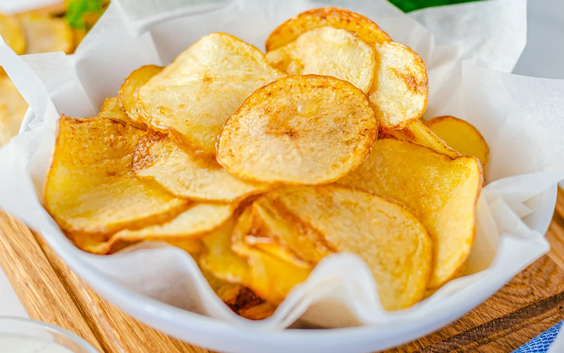 How to make potato chips